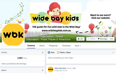 Wide Bay Kids facebook