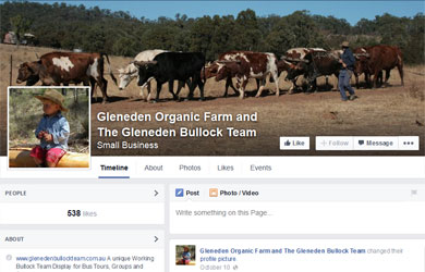Gleneden Organic Farm facebook